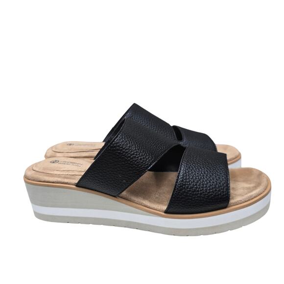 Giani Bernini Platform Sandals Slides Womens 9 Comfort Quiet Luxury Coastal NEW - Picture 5 of 12